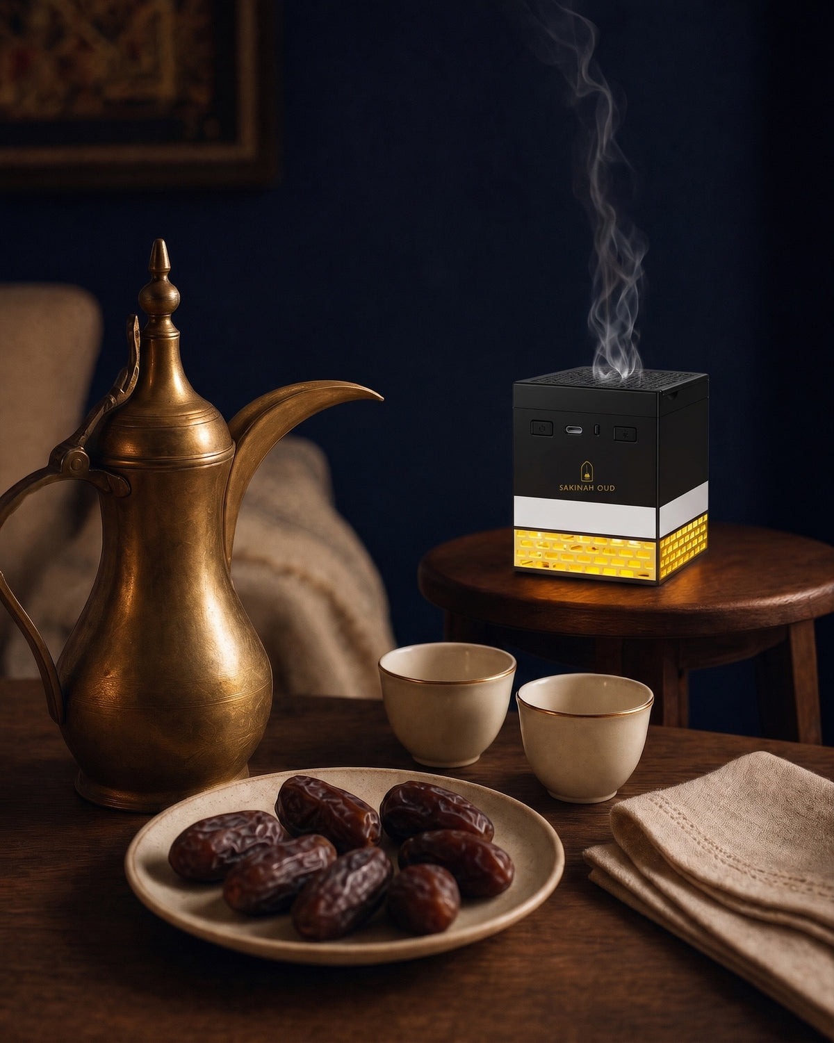 The Kaaba Cube – Quran Speaker & Bakhoor Burner